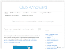 Tablet Screenshot of clubwindward.wordpress.com