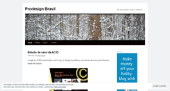 Desktop Screenshot of prodesignbrasil.wordpress.com