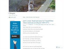 Tablet Screenshot of chixpix.wordpress.com