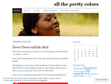 Tablet Screenshot of lookatalltheprettycolors.wordpress.com