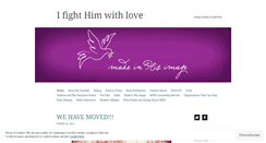 Desktop Screenshot of ifighthimwithlove.wordpress.com