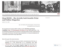 Tablet Screenshot of jewishandproud.wordpress.com