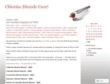 Tablet Screenshot of chlorinedioxidecure.wordpress.com