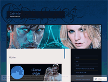 Tablet Screenshot of gabrielleblue.wordpress.com