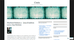 Desktop Screenshot of cineablog.wordpress.com