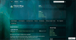 Desktop Screenshot of chriscccblog.wordpress.com
