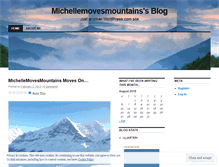 Tablet Screenshot of michellemovesmountains.wordpress.com