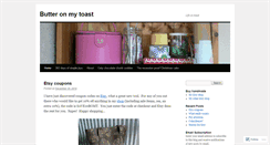 Desktop Screenshot of butteronmytoast.wordpress.com