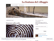 Tablet Screenshot of lafontanadelvillaggio2.wordpress.com