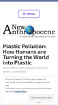 Mobile Screenshot of newanthropocene.wordpress.com