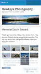 Mobile Screenshot of hawkeyephotographyak.wordpress.com