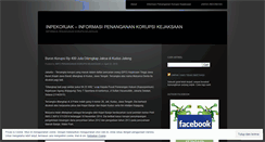 Desktop Screenshot of inpekorjak.wordpress.com