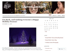 Tablet Screenshot of larsenimages.wordpress.com