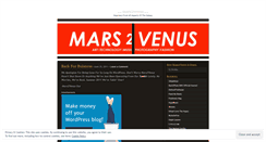 Desktop Screenshot of mars2venus.wordpress.com
