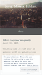 Mobile Screenshot of jongmooilekker.wordpress.com