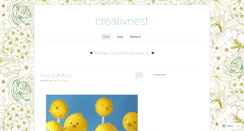 Desktop Screenshot of creativnest.wordpress.com