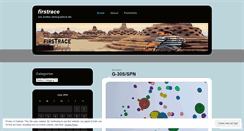 Desktop Screenshot of firstrace.wordpress.com