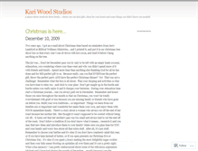 Tablet Screenshot of kariwood.wordpress.com