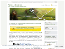 Tablet Screenshot of nexodecaminos.wordpress.com