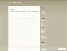 Tablet Screenshot of lapagoda.wordpress.com