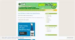 Desktop Screenshot of pasicatchan07.wordpress.com