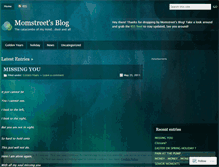 Tablet Screenshot of momstreet.wordpress.com