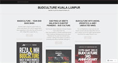 Desktop Screenshot of budculturemsia.wordpress.com