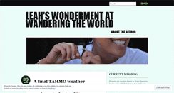 Desktop Screenshot of leahwandering.wordpress.com