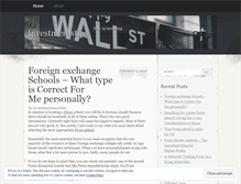 Tablet Screenshot of investmentstips.wordpress.com
