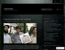 Tablet Screenshot of culturalglitch.wordpress.com