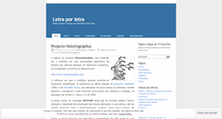 Desktop Screenshot of litteratim.wordpress.com