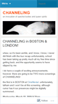 Mobile Screenshot of channelingqueerspirits.wordpress.com