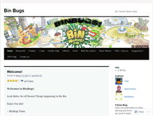 Tablet Screenshot of binbugs.wordpress.com