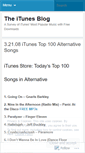 Mobile Screenshot of itunesblog.wordpress.com