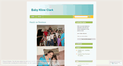 Desktop Screenshot of klineclark.wordpress.com