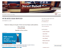 Tablet Screenshot of newsbabes.wordpress.com