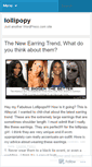 Mobile Screenshot of lollipopy.wordpress.com