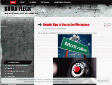 Tablet Screenshot of brianfleck.wordpress.com
