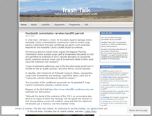 Tablet Screenshot of nevadatrashtalk.wordpress.com