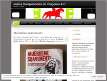 Tablet Screenshot of jinetesampleadores.wordpress.com
