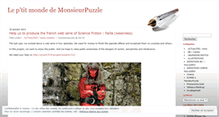 Desktop Screenshot of monsieurpuzzle.wordpress.com