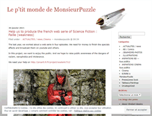 Tablet Screenshot of monsieurpuzzle.wordpress.com