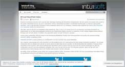 Desktop Screenshot of intuisoft.wordpress.com