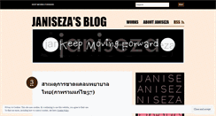 Desktop Screenshot of janiseza.wordpress.com