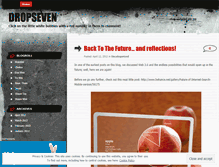 Tablet Screenshot of dropseven.wordpress.com