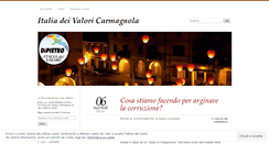 Desktop Screenshot of idvcarmagnola.wordpress.com