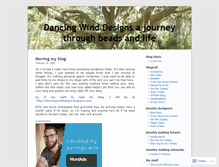 Tablet Screenshot of dancingwinddesigns.wordpress.com