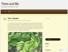 Tablet Screenshot of justinstrees.wordpress.com