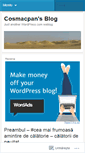 Mobile Screenshot of cosmacpan.wordpress.com