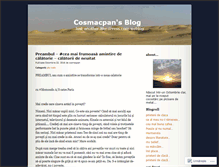 Tablet Screenshot of cosmacpan.wordpress.com